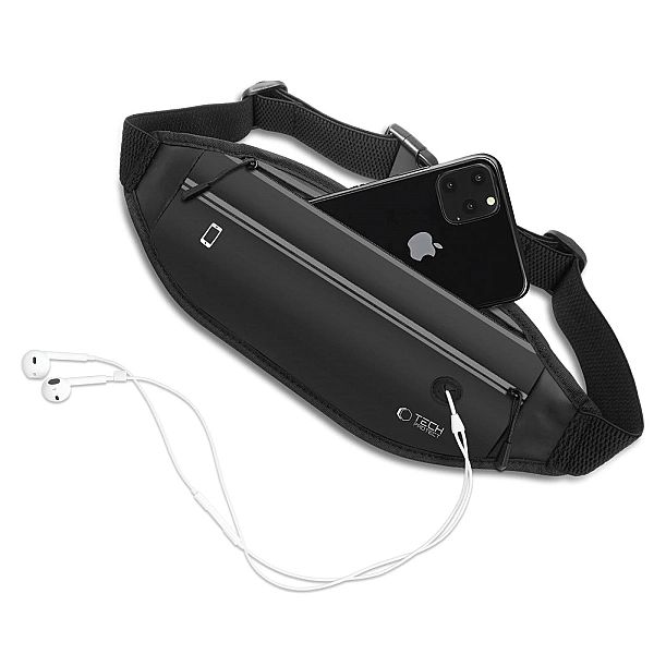 Tech-Protect M7 Universal Sport Waist Bag Black