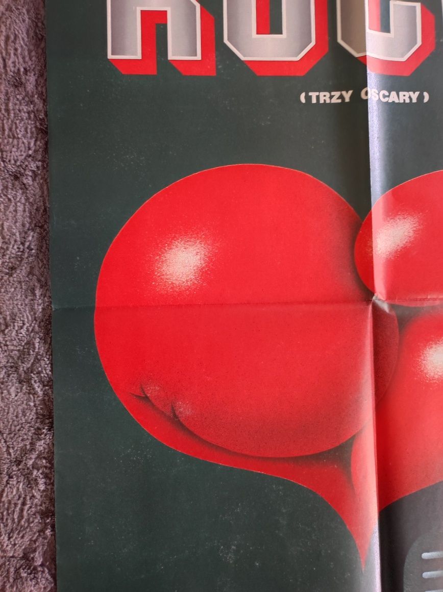 Plakat kinowy Rocky oryginał Lutczyn 78r.