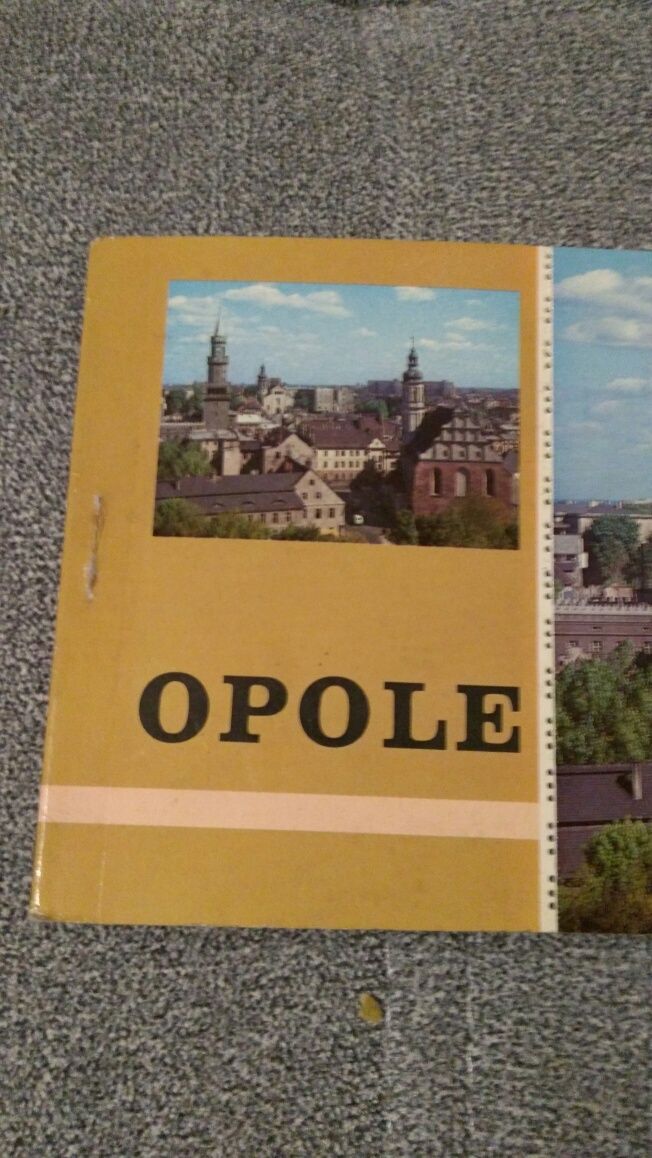 PRL vintage pocztówka zestaw Opole