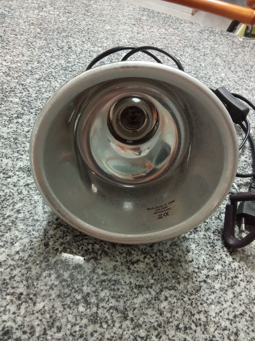 Lâmpada  50w com suporte