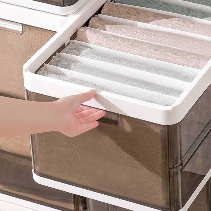 Składane pojemniki do przechowywania ubrań 3 SZTUKI W KOMPLECIE