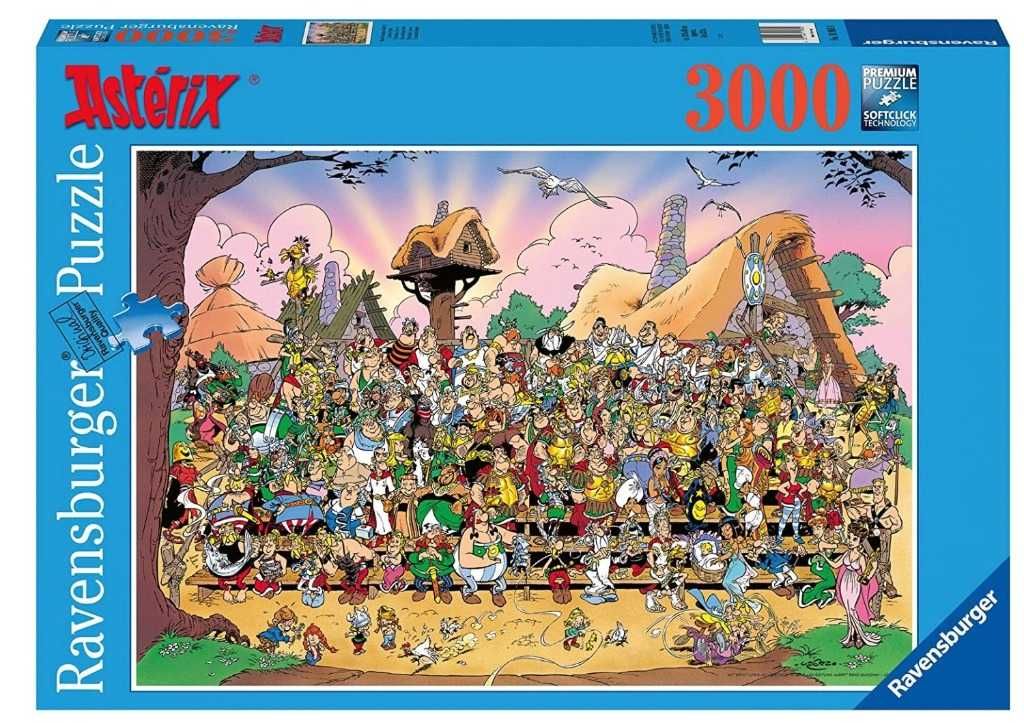 NOWE Puzzle 3000 el. ASTERIX 60 LAT! Ravensburger