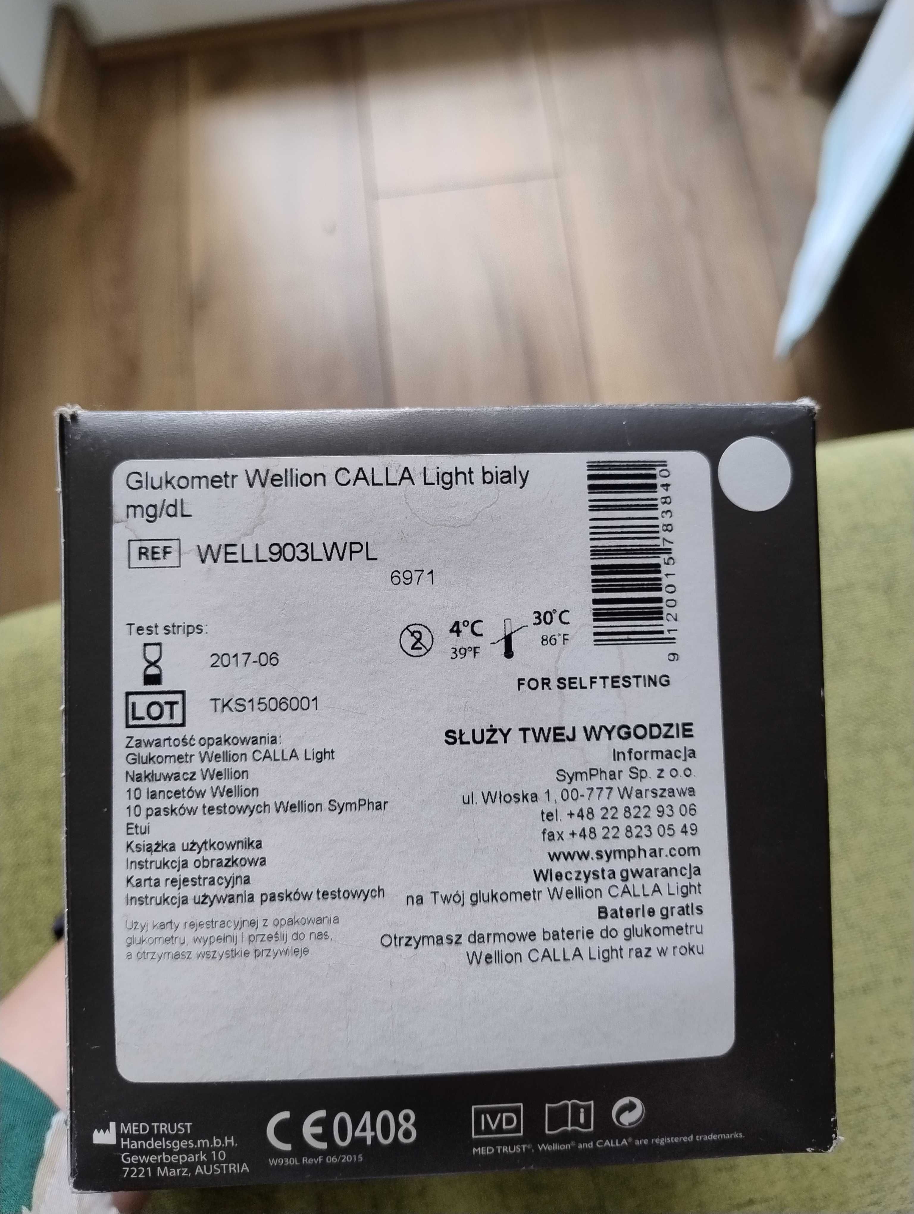 Glukometr Wellion CALLA Light