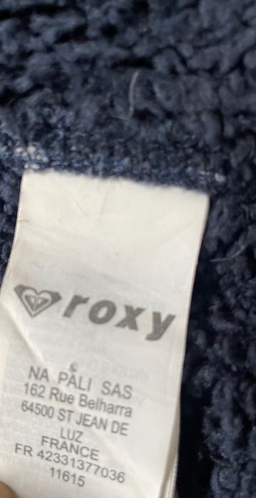 Kurtka bluza ciepła polarowa z kapturem na zamek  firmy Roxy