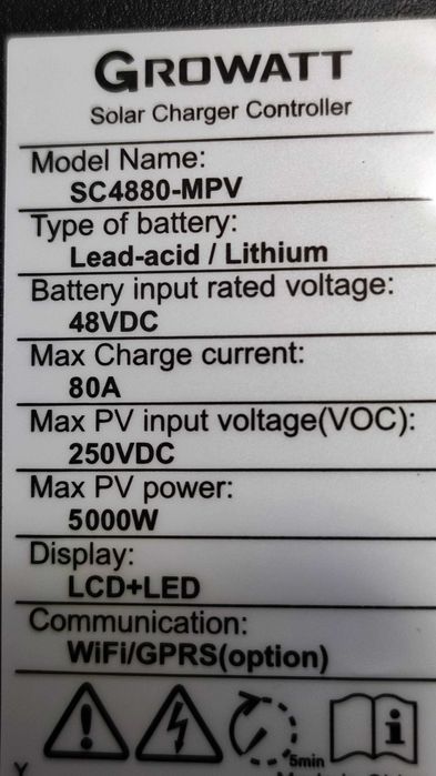 Growatt SC4880 MPV