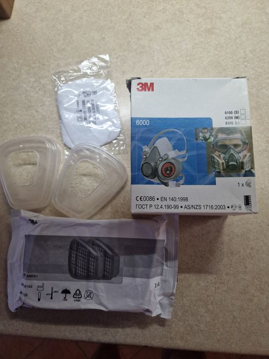Распиратор 3М 6000 КОМПЛЕКТ