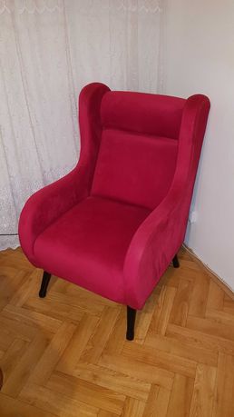 Fotel wypoczynkowy Ringo Agata kolor czerwony