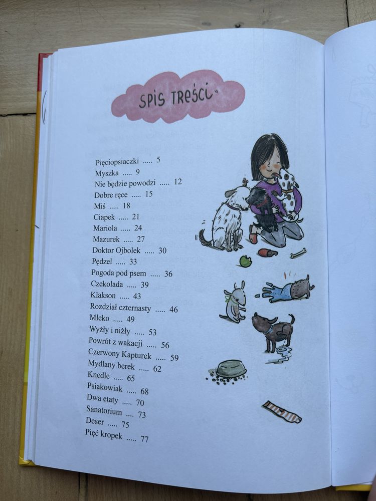 Pięciopsiaczki Wanda Chotomska, lektura klasa 2, nowa