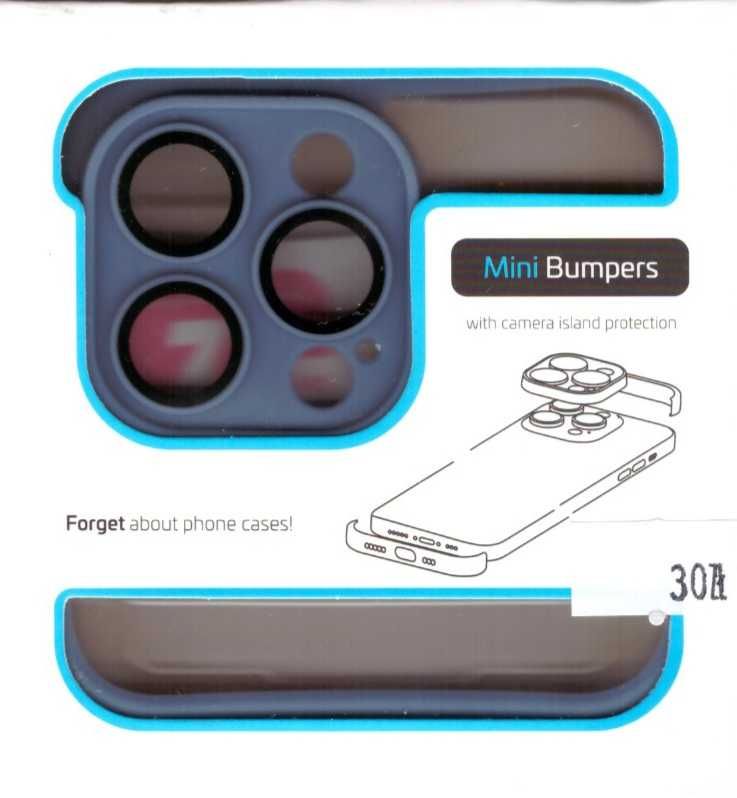 Mini Bumper iPhone 15 Pro Max - niebieski