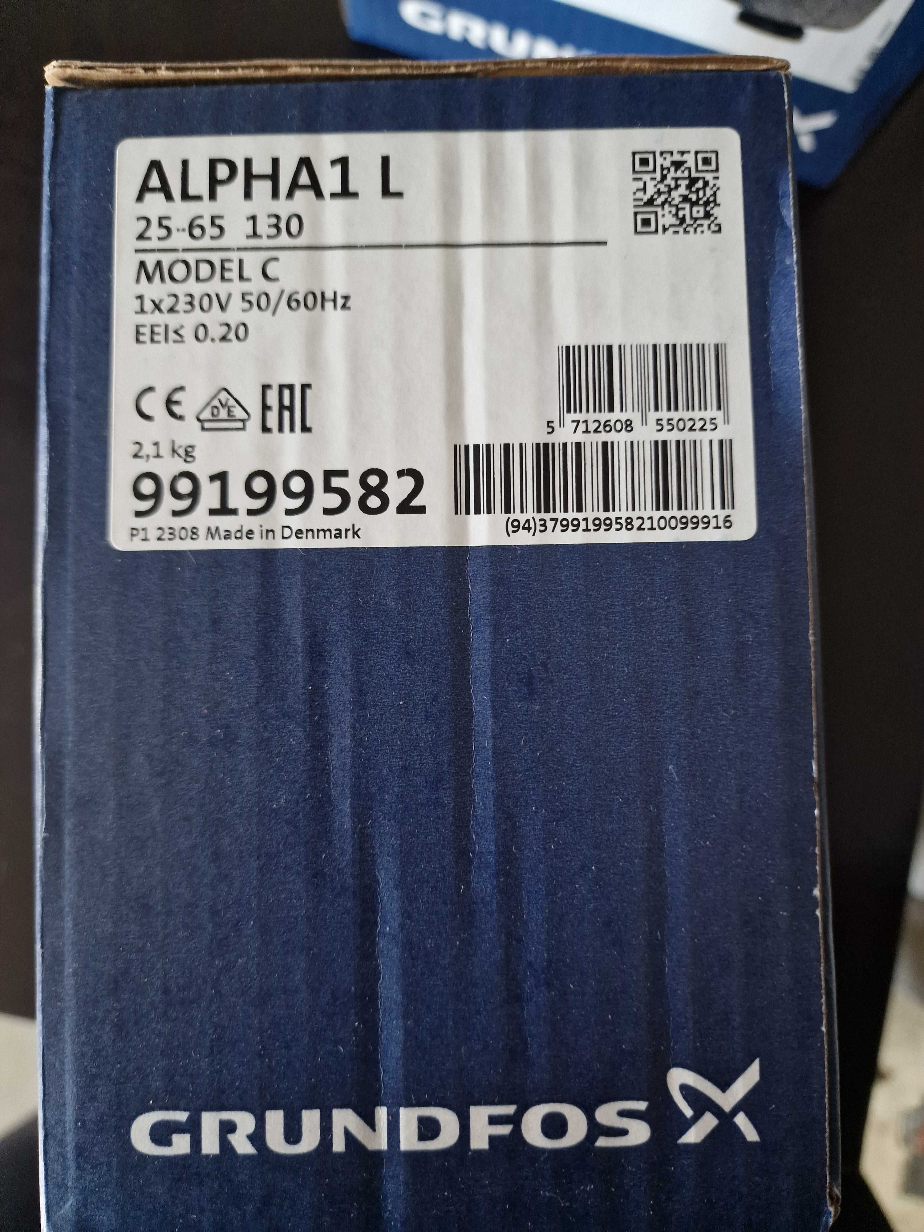 Pompa obiegowa Alpha1 L nowa oryginalna firmy Grundfos.