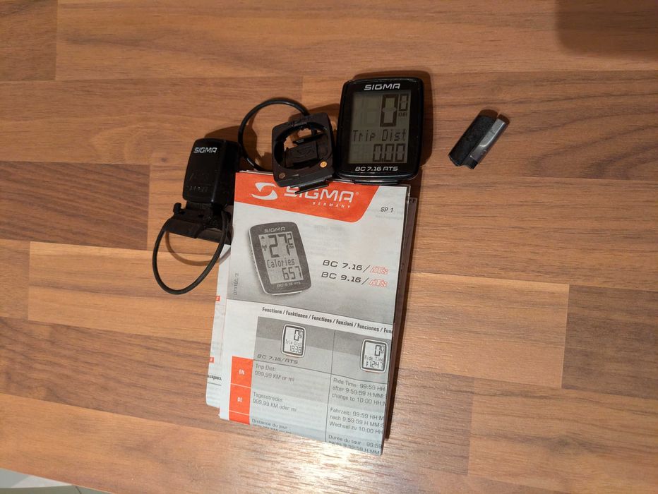 Sigma BC 7.16 ATS licznik rowerowy bezprzewodowy