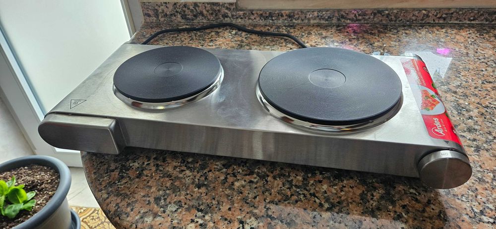 Placa Portátil ARDES 2 zonas novo