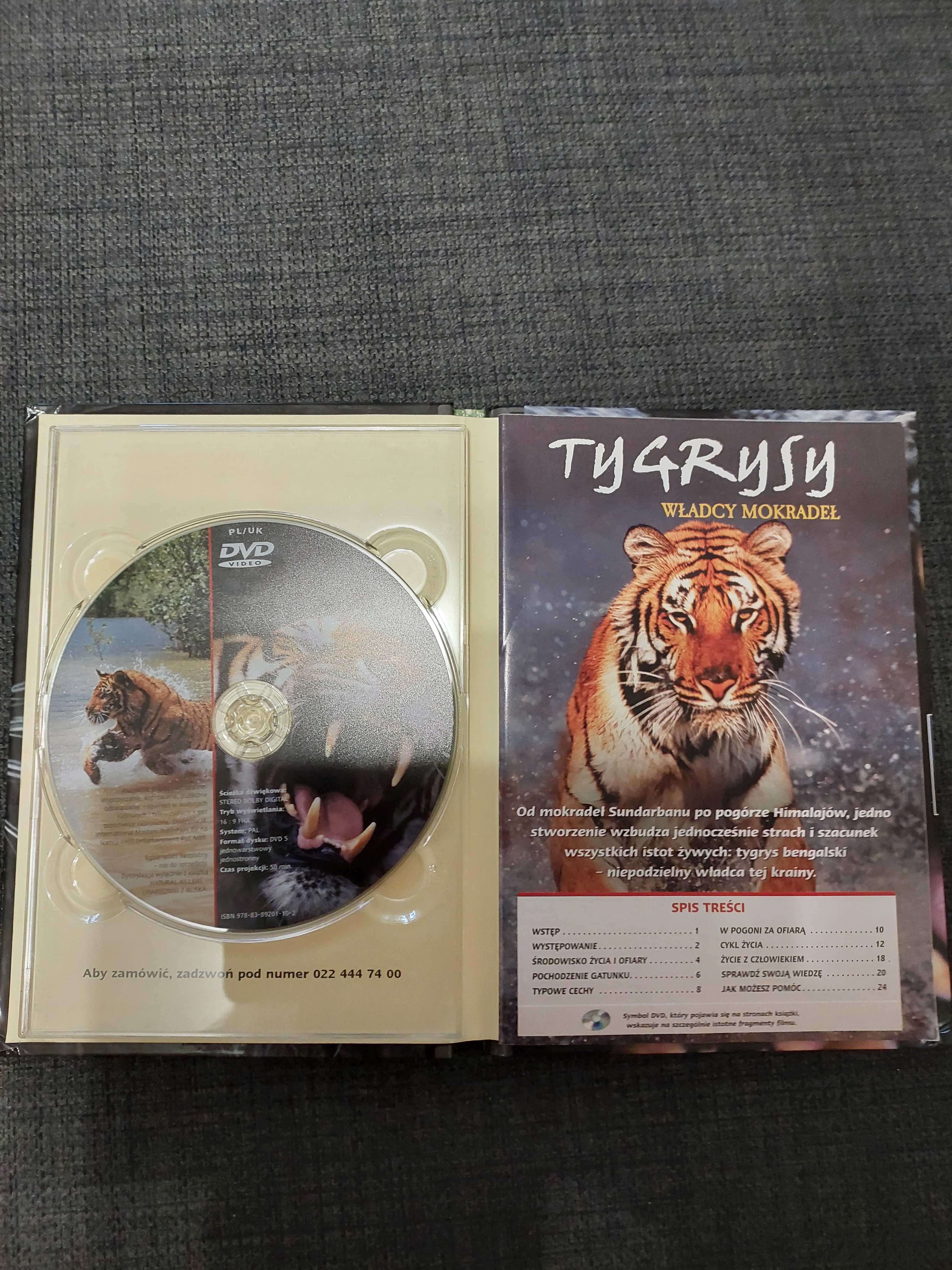 Tygrysy władcy mokradeł film DVD z książeczką