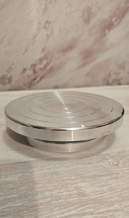 Поворотний стіл для тортів, гончарства. Поворотный стол металлический