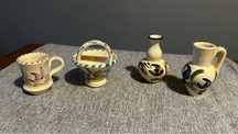 4 Miniaturas em ceramica
