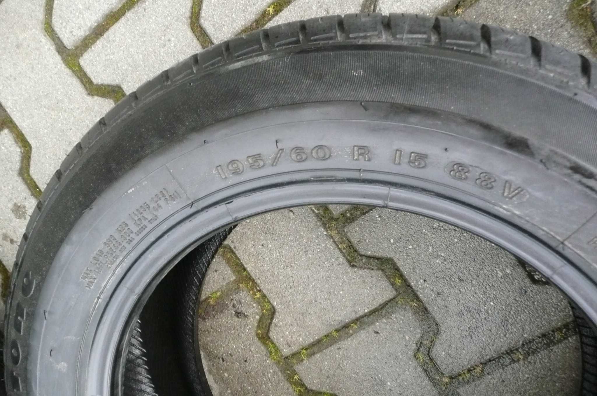 Opona letnia używana 195/60 R15 Pilot HX MICHELIN