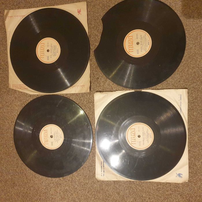 7.Płyty szelakowe.Polskie.