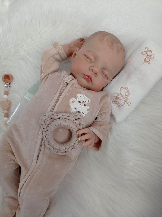 Lalka w typie reborn z wyprawką prezent chłopiec chłopczyk