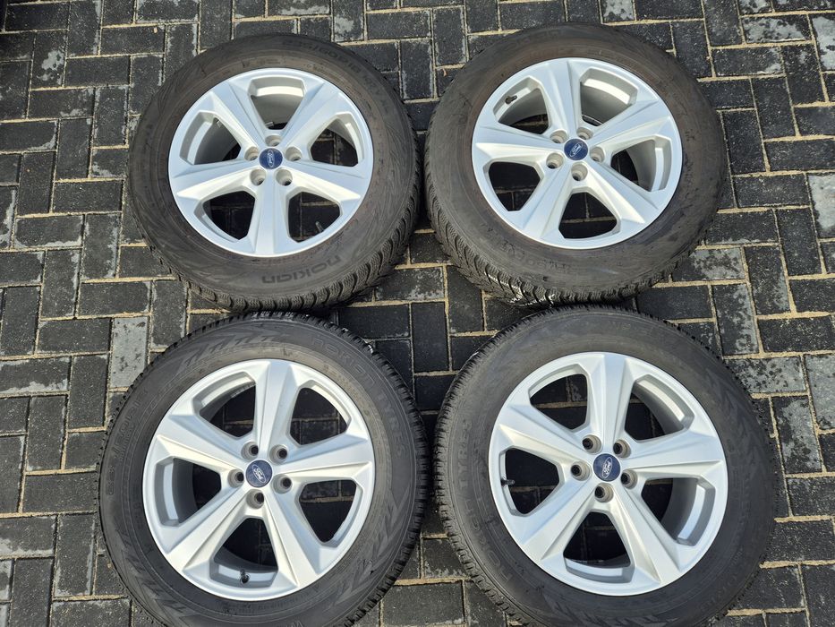 Kola zimowe Ford Edge kuga S-max 18 5x108 7.5J Et55 235/60/18 jak nowe