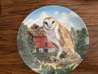 Talerz Knowles Sowa The Barn Owl