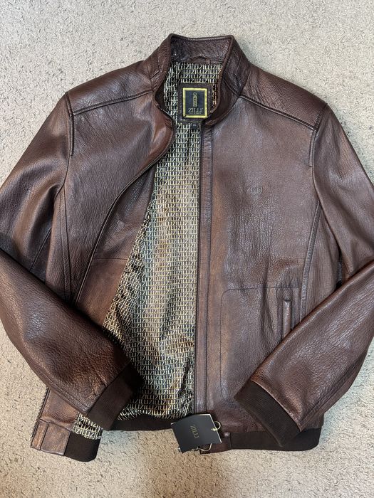 Розпродаж! ZILLI, BRIONI, PHILIPP PLEIN, RICHMOND, Нові шкіряні куртки