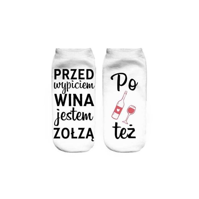 Śmieszne skarpety - różne wzory - nowe