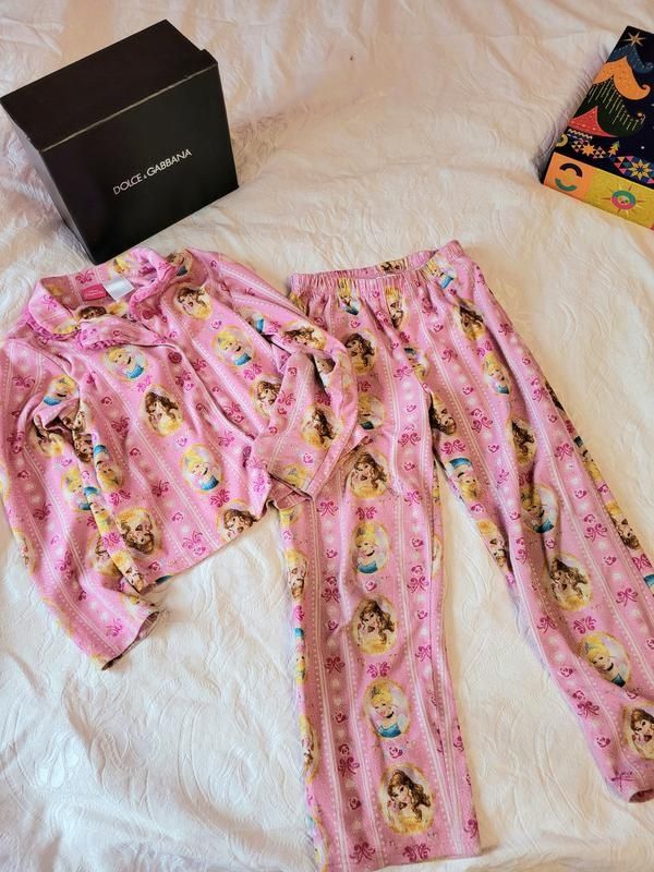 Флисовая пижама disney 6-7лет