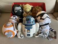Sześć pluszaków STAR WARS ( Nowe )