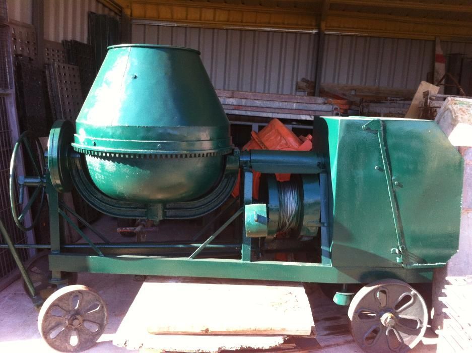 Betoneira gasoleo motor lister