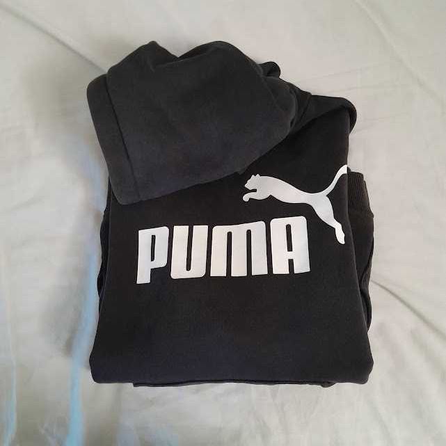 Hoodie Puma preto TEEN