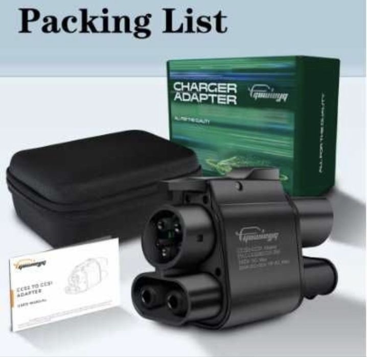 Парехідник Guwieyg CCS2 - CCS1 350A, для авто з США