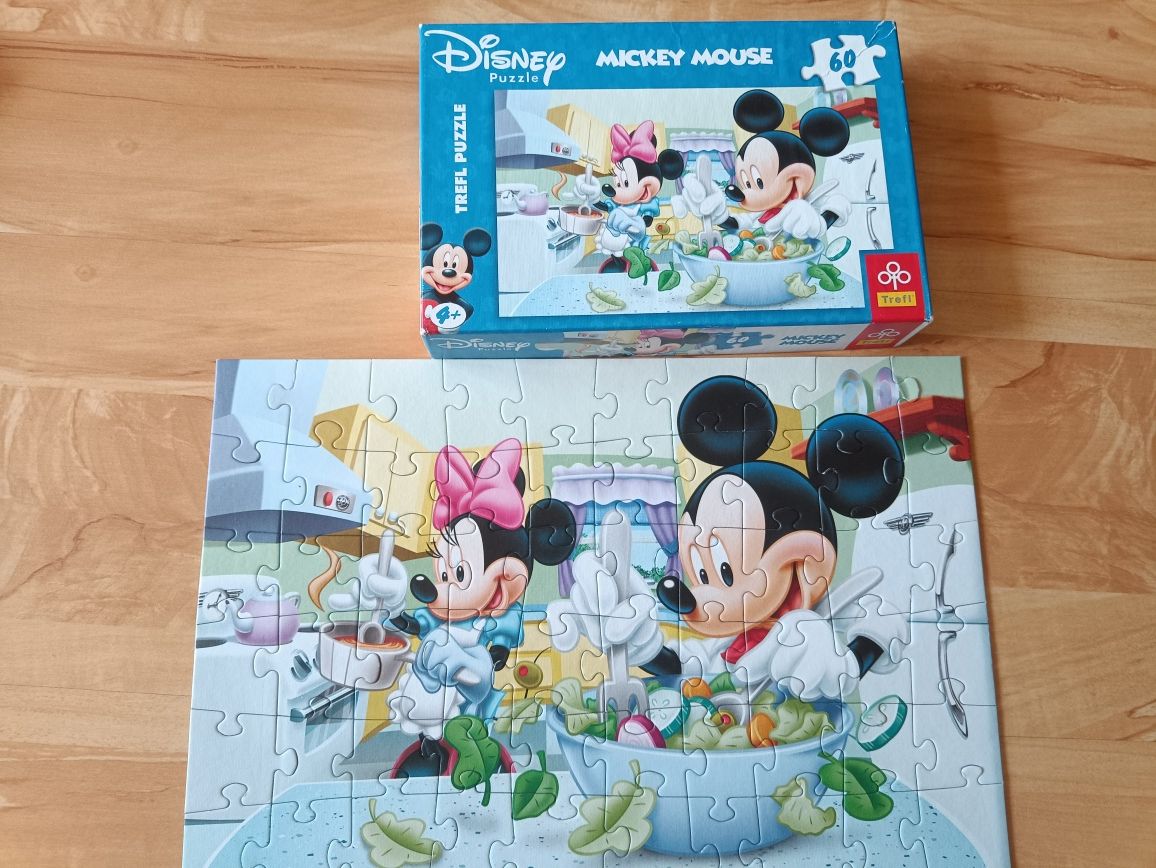 Puzzle muszka Miki 60 elementów