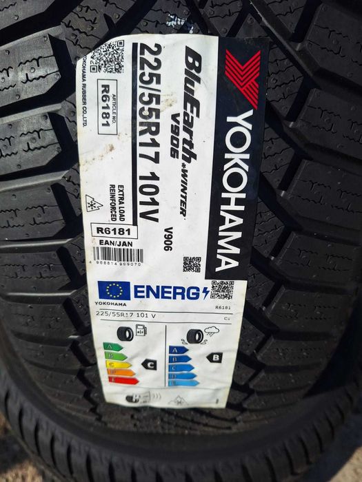 LU - Nowa Opona Zimowa 225/55R17 101V Yokohama BluEarth Winter V906