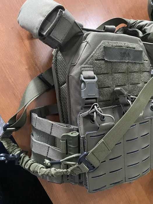 Gear Airsoft Colete, capacete e cinto Tatico