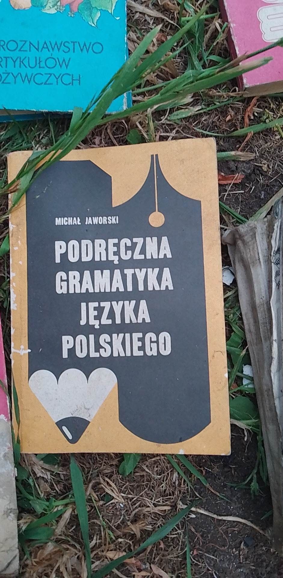 Książki podręczniki z lat 80