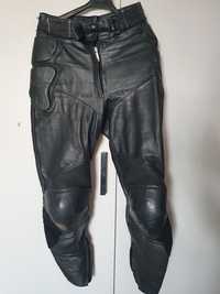 Spodnie skórzane damskie r.42