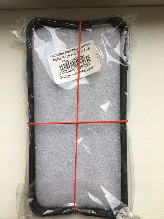 Чохол Carbon polished для iphone 6s plus