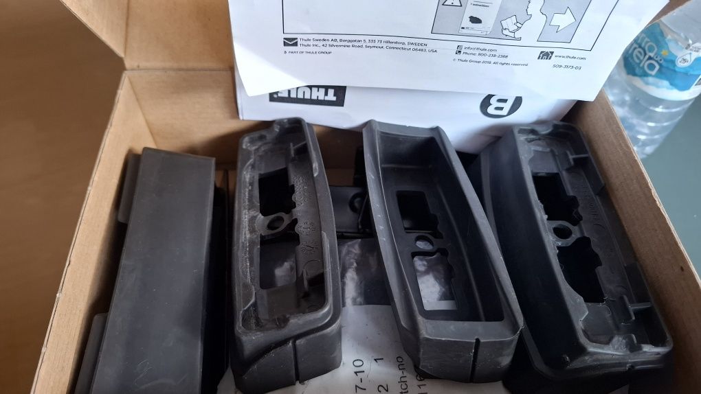 Kit de fixação para barras de tejadilho