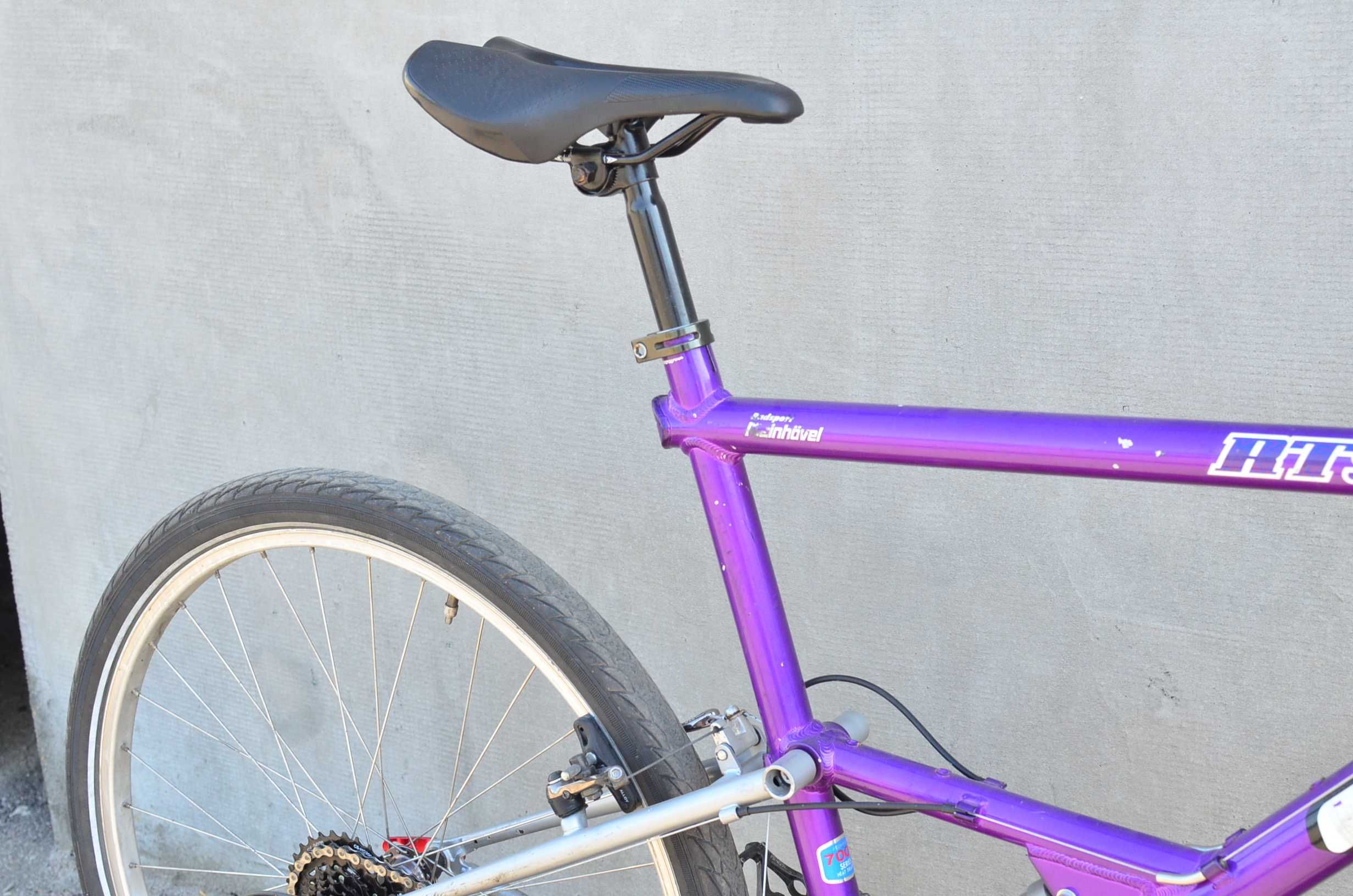 Двопідвісний велосипед GT RTS-3 26" XL фіолетово-сірий