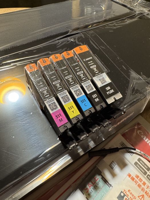 Oryginalne tusze CANON PGI550 CLI551