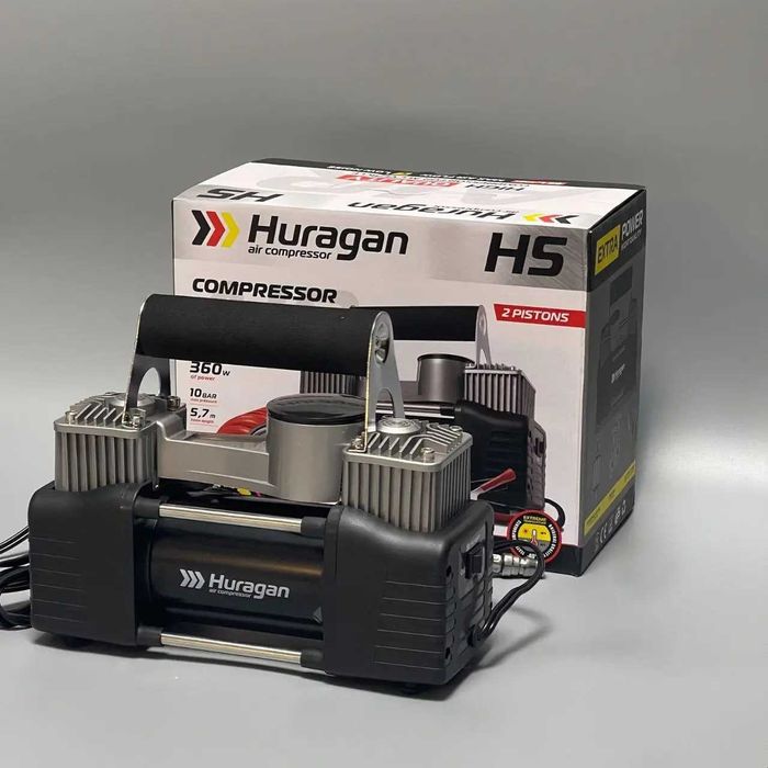 Двопоршневий компресор для автомобіля STORM FT 80 л/хв 10 Атмосфер