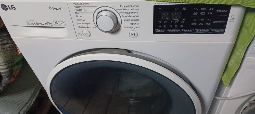 Maquina lavar roupa 10kg lg