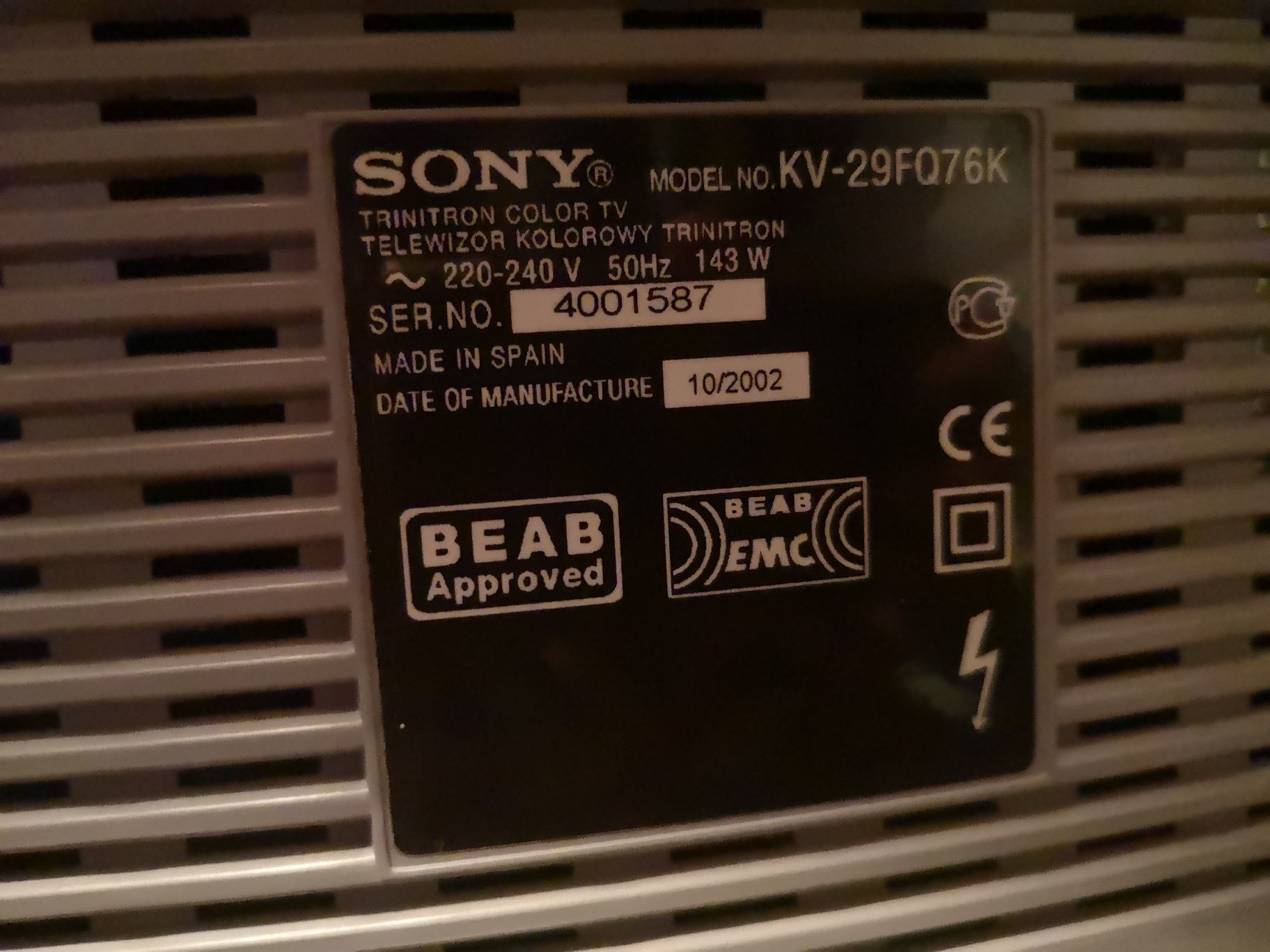 Телевізор Sony KV-32FX68E, Sony KV-29FQ76K, БФУ Canon