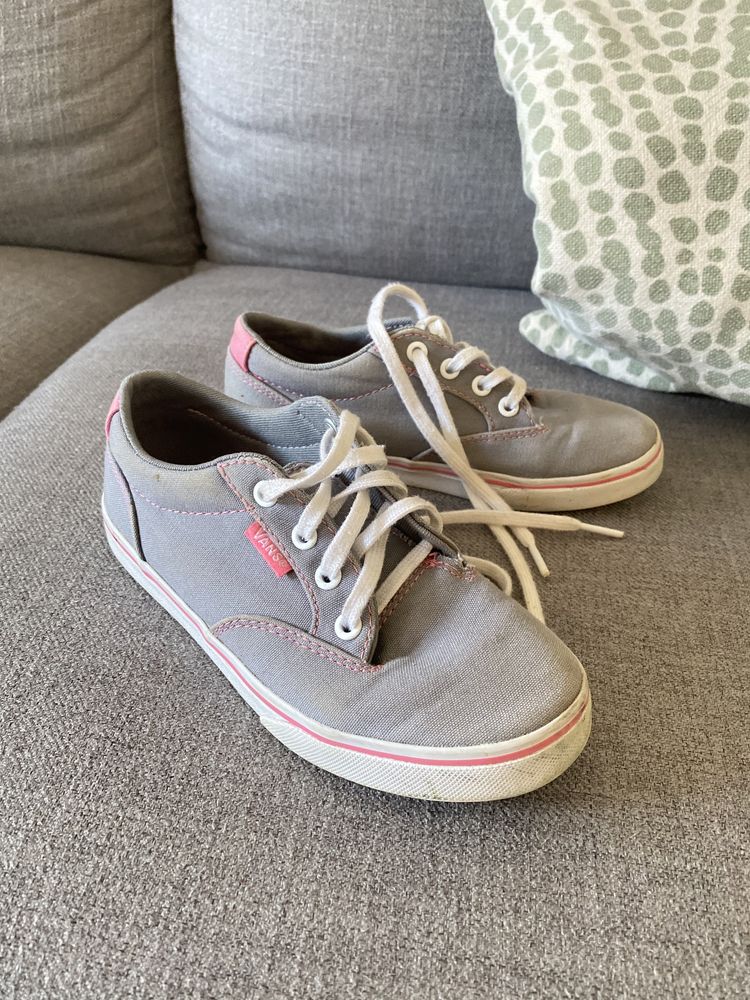 Vans Vansy dla dziewczynki tenisówki do szkoly przedszkola 31, 19.5cm