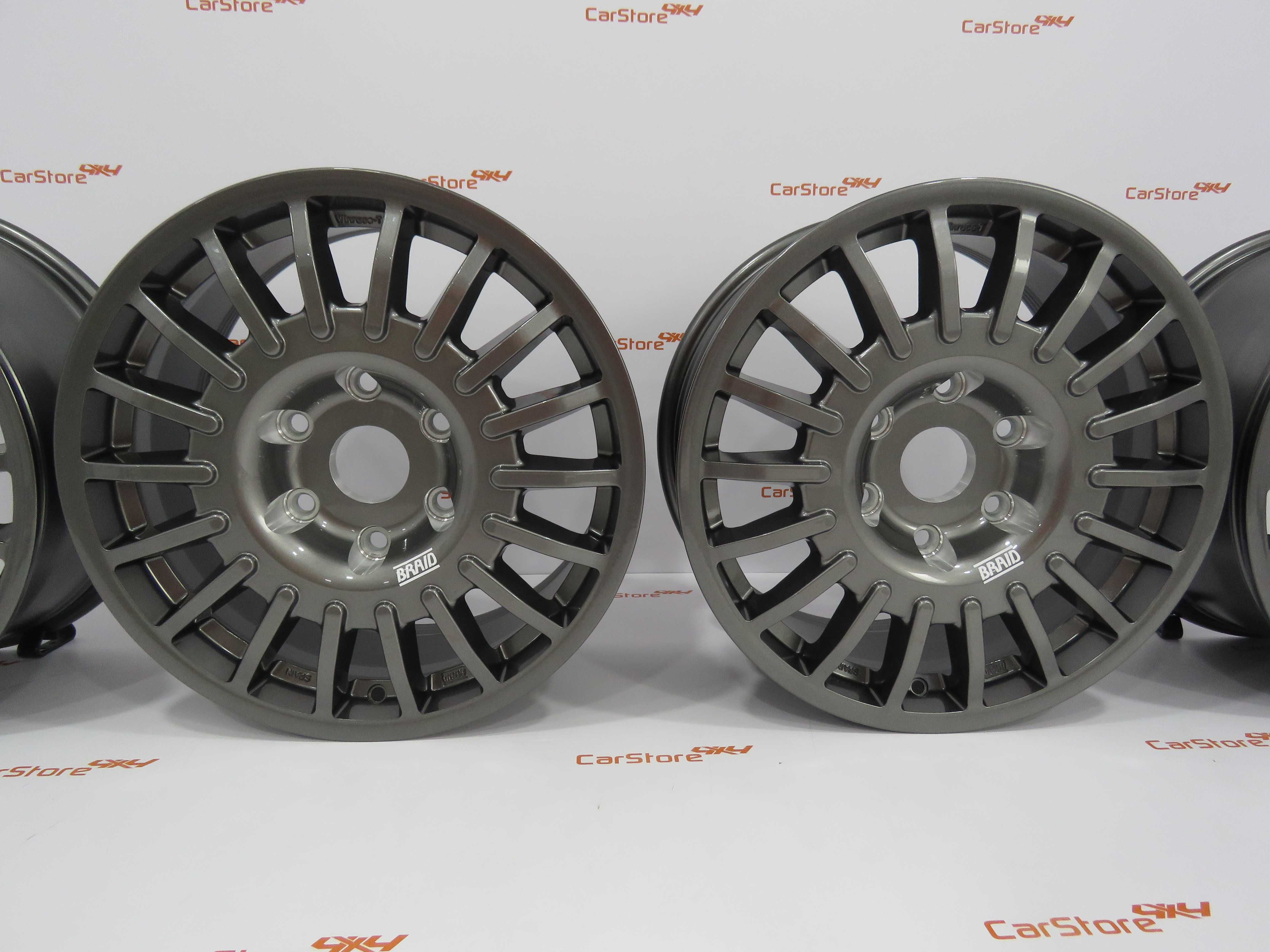 Jantes Braid Winrace T 16 x 7 et 5 6x114.3 Nissan Navara D40