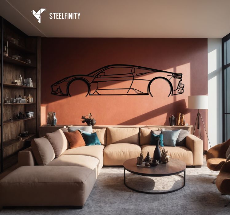 Zawieszka ścienna MC20 metalowa sztuka, obraz