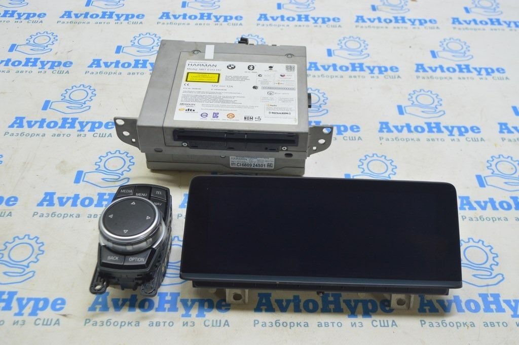 Комплект магнитофон, дисплей, шайба BMW 3 F30 4d 12-19 8,8" под навига