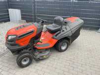 Traktorek ogrodowy Husqvarna CTH 164T, Kawasaki FS481V + przyczepka