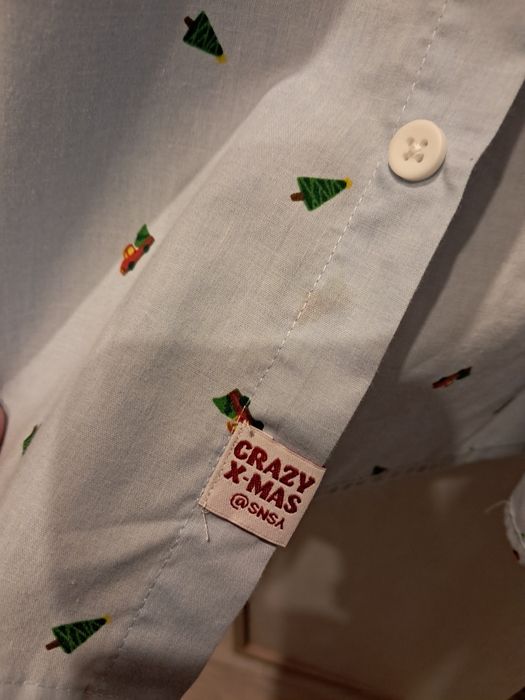 Świąteczna koszula dla chłopca