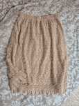 Ażurowa spódnica Zara haftowana boho M